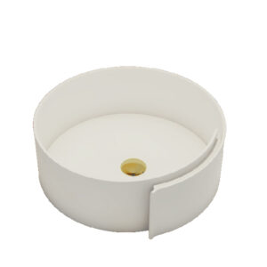 Antonio Italia-A-665W-Curve Countertop Wash Basins