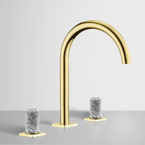 A3002R 3 Hole Basin Mixer