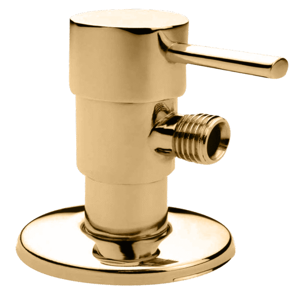 AV401- Round Brass Angle Valve - Image 2