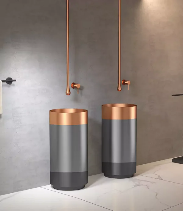 BB Steel Floor Standing Basin-1