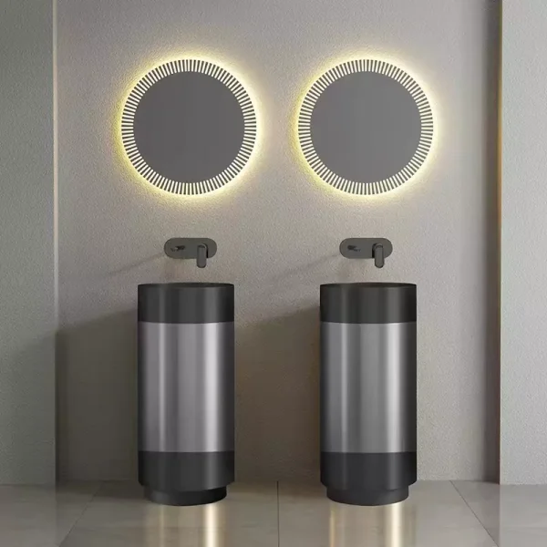 BB Steel Floor Standing Basin-3