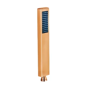 BRASS HAND SHOWER WITH CHAIN SET ROSE GOLD