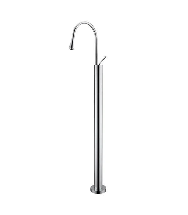 CO FLOOR STANDING BASIN MIXER CHROME