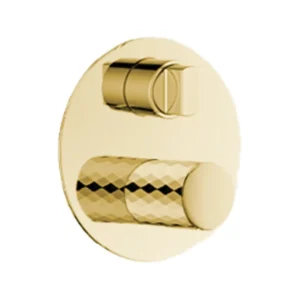 PLZ CONCEALED SHOWER MIXER GOLD