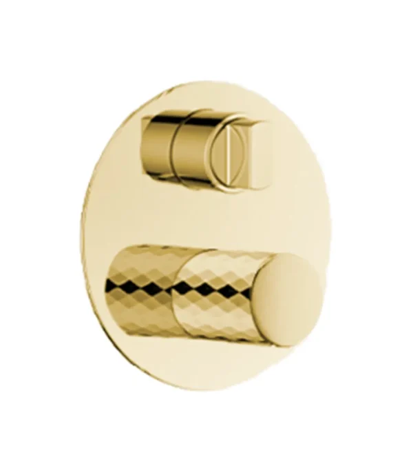 PLZ CONCEALED SHOWER MIXER GOLD