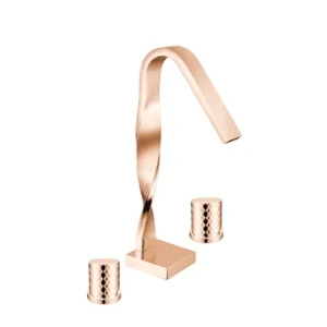 PLZ THREE HOLE BASIN MIXER RG