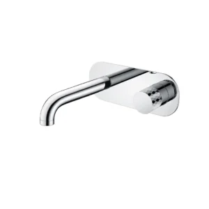 PLZ WALL MOUNTED BASIN MIXER CHROME