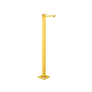 PRM FLOOR STANDING BASIN MIXER GOLD