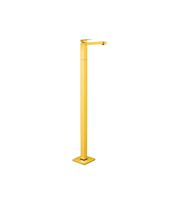 PRM FLOOR STANDING BASIN MIXER GOLD