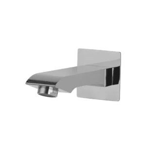 PRM RECTANGULAR WALL BATH TUB SPOUT 1:2 CHROME