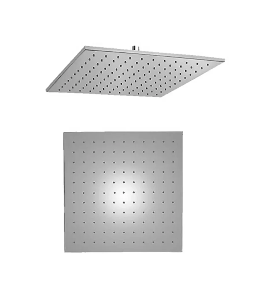 ROBO SQUARE SHOWERHEAD BRASS D250 MM H 9MM CHROME