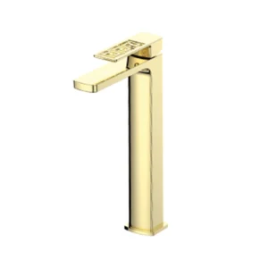 VS LONG BASIN MIXER GOLD