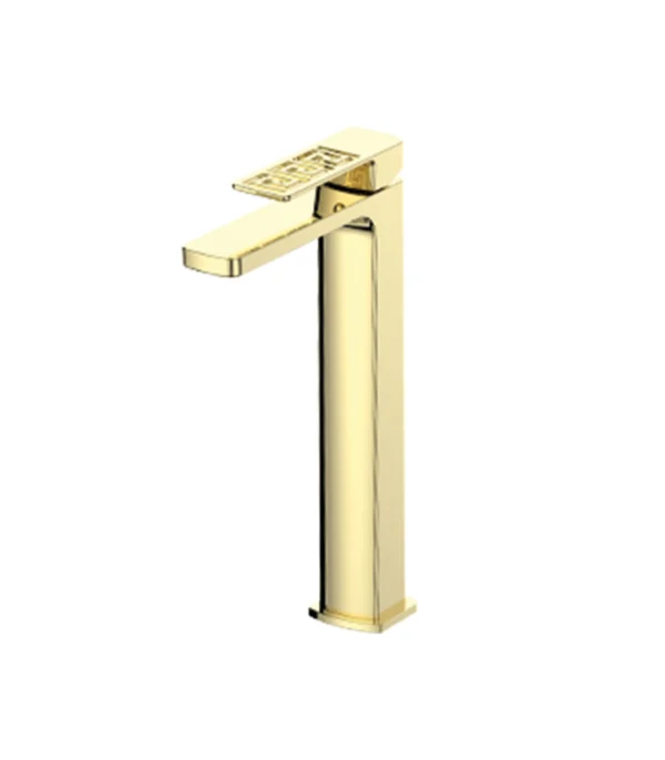VS LONG BASIN MIXER GOLD