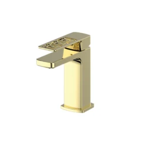 VS SHORT BASIN MIXER GOLD