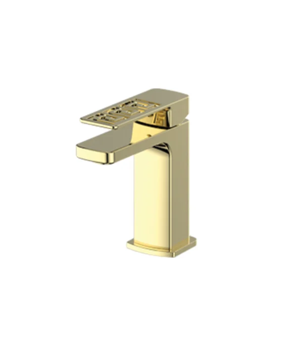 VS SHORT BASIN MIXER GOLD